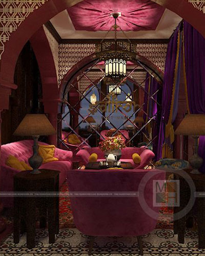  Thiết kế nội thất showroom Saffron thảo dược làm đẹp từ Iran