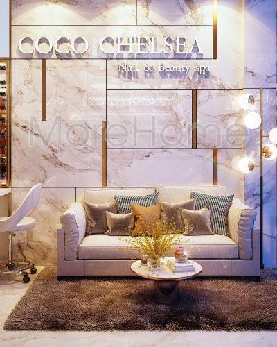  Thiết kế nội thất tiệm nails Coco Chelsea - London