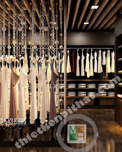  Thiết kế nội thất shop thời trang cao cấp