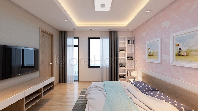 Giấy dán tường phòng ngủ màu hồng đẹp không phân biệt tuổi tác Giấy dán tường phòng ngủ màu hồng đẹp không phân biệt tuổi tác