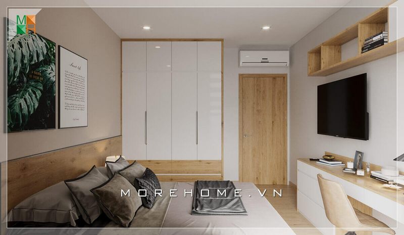 Mẫu thiết kế tủ quần áo gỗ công nghiệp acrylic rất hiện đại và tiện nghi